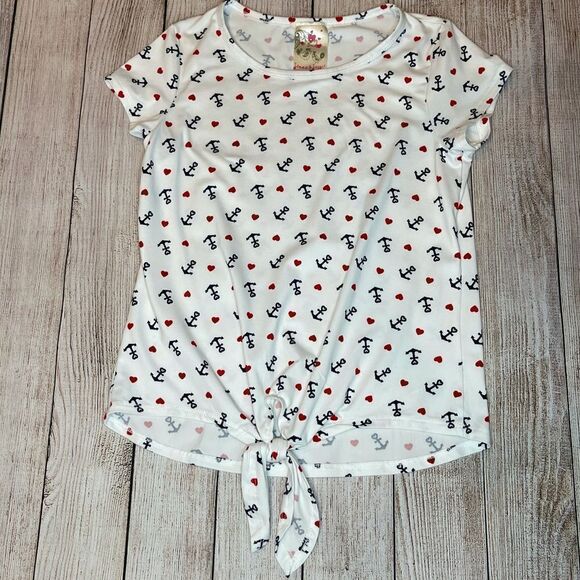 Girl’s Anchor Tee - Picture 1 of 7